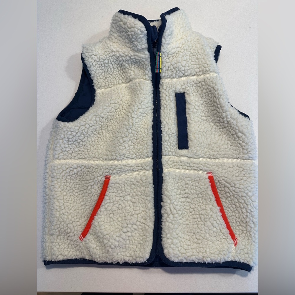 Mini Boden Sherpa Vest 4/5T